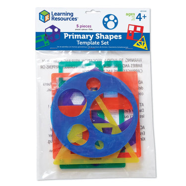 Learning resources sjablonen set voor vormen en tekenen - educatief speelgoed. - 4+