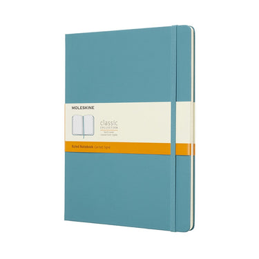 Moleskine classic notitieboek - extra large - hardcover - gelinieerd - rif blauw