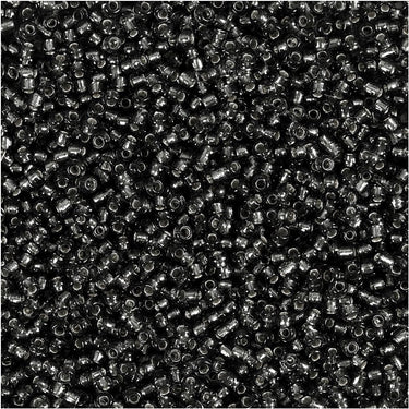 Creativ company rocailles, afm 15 0 mm, d: 1,7 mm, 500 gr, grey green