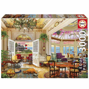 Educa puzzel leven aan de kust 3000 stukjes legpuzzel multicolour.