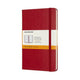 Moleskine classic notitieboek - medium - hardcover - gelinieerd - rood