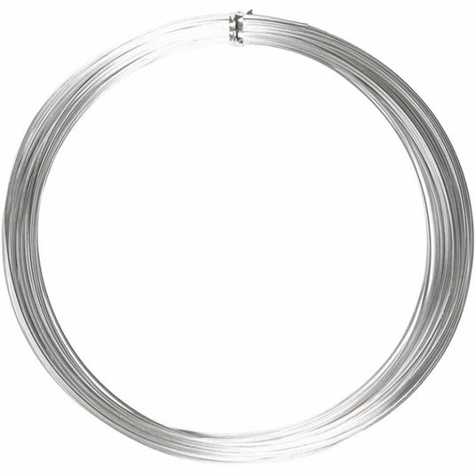 Creativ company alu draad 1 mm zilver 16 m