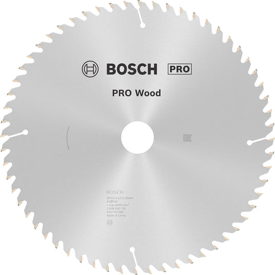 Bosch - cirkelzaagblad optiline wood 250 x 30 x 3,2 mm, 60
