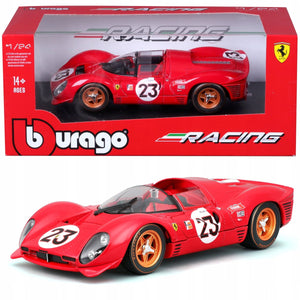 Bburago ferrari race 330 p4 daytona 67 1:24 auto