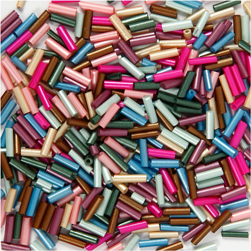 Afbeelding laden in galerijviewer, Creativ company kralen mix metallic kleuren, 130 gram
