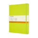 Moleskine classic notitieboek - extra large - hardcover - gelinieerd - citroen groen