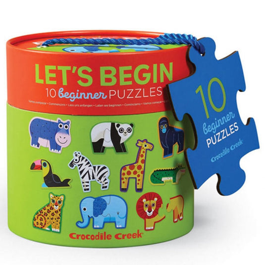 Crocodile creek laten we beginnen puzzel jungle - 2 stukjes.