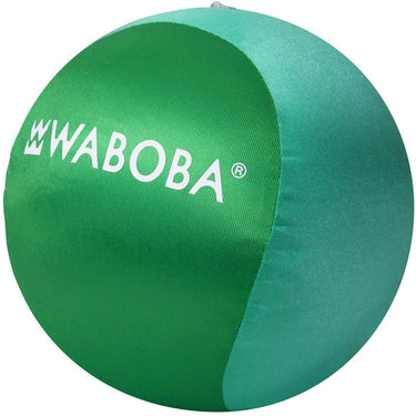 Waboba strandbal xl - groene opblaasbare bal 14 inch diameter.