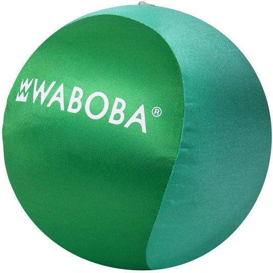 Waboba strandbal xl - groene opblaasbare bal 14 inch diameter.