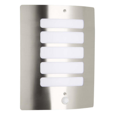 Brilliant todd - buitenlamp - bewegingssensor - ip44 - e27 1x max40w - chroom
