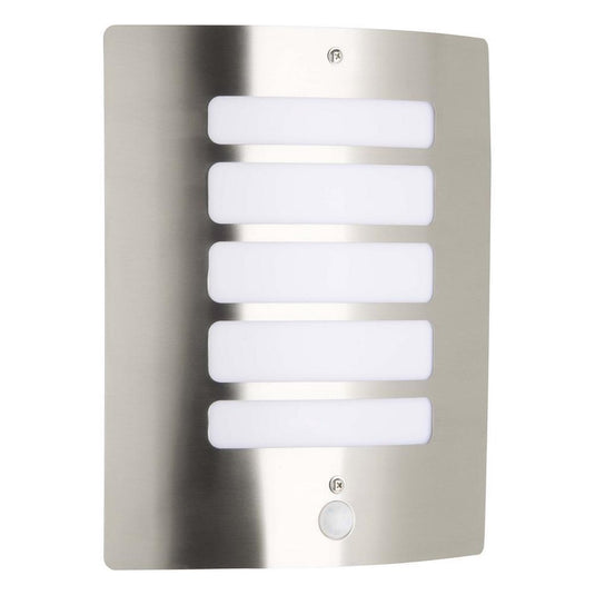 Brilliant todd - buitenlamp - bewegingssensor - ip44 - e27 1x max40w - chroom