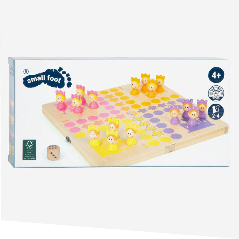 Load image into Gallery viewer, Small foot - houten ludospel prinses
