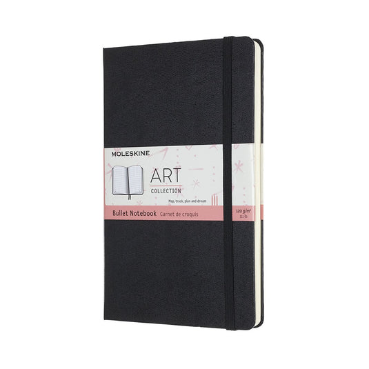 Moleskine art bullet journal - large - hardcover - zwart