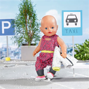 Baby born city deluxe scooter combo kledingset - poppenkleding 43cm 43
