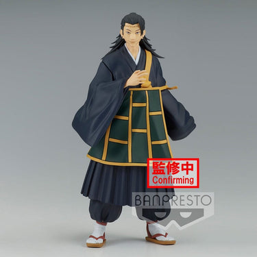 Banpresto jujutsu kaisen jukon no kata pvc statue suguru geto ver. b 17 cm