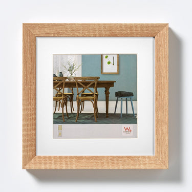 Walther fiorito - mdf houten lijst - fotoformaat 40x40 cm - licht eiken