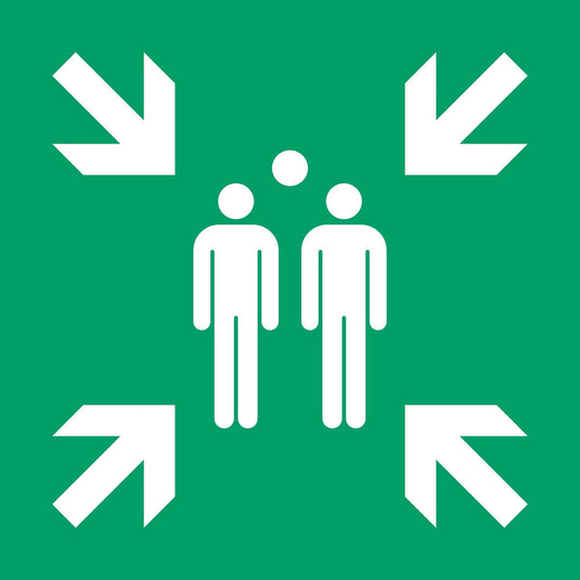 Tarifold pictogram verzamelplaats 300x300mm