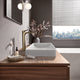 Hansgrohe vivenis - wastafelkraan met afvoer, ecosmart, coolstart, geborsteld brons 75044140