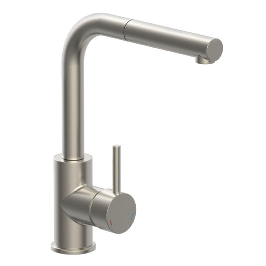 Schütte vital design keukenkraan - met sensor - uittrekbare uitloop - rvs look