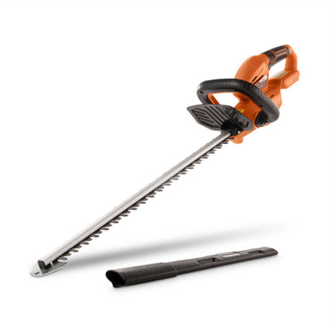 Powerplus dual power accu-heggenschaar powdpg7531 - accu-haagschaar van 20 v, zonder accu en lader, mes van 580 mm en snijafstand van 20 mm, tuingereedschap