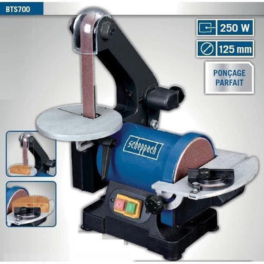 Scheppach bts700 band-schijfschuurmachine 5 4903304901
