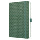 Sigel jolie notitieboek flair - formaat a5 - natural green - met lijn - si-jn141