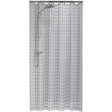 Sealskin hammam douchegordijn 180x200 cm - peva - zilver