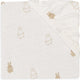 Jollein x nijntje - hoeslaken jersey 40 50x80 90cm - wieg, ledikant, babybed - happy miffy - nougat