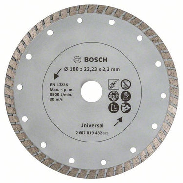 Bosch diamantschijf 180 mm - turbo