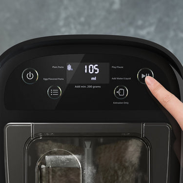 Philips 7000 series hr2665 93 pastamachine - volledig automatische pastamaker - met weegfunctie 8 vormschijven - verse pasta in 10 minuten - zwart