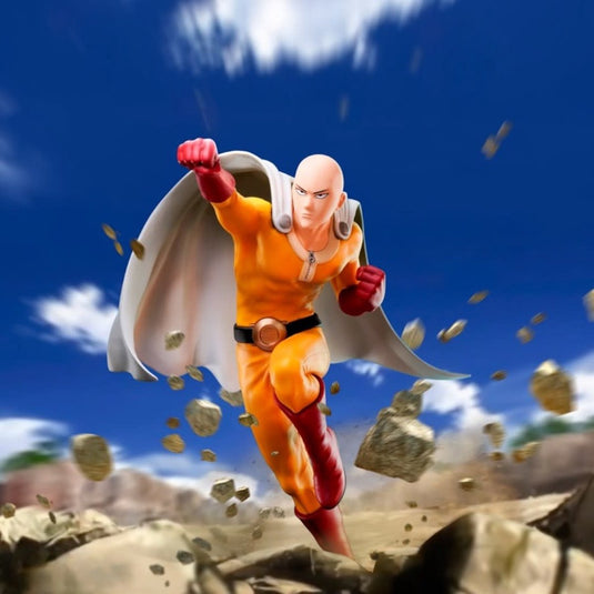 Abysse corp one punch man - figurine saitama