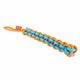 Coockoo hondenspeeltje twisting tugger blauw oranje
