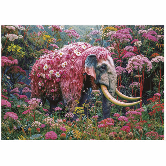 Educa -puzzel-elefante florido 500 stukjes