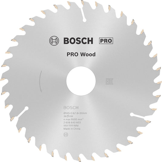 Bosch cirkzb opt 165x30 20x2,6 36t wz