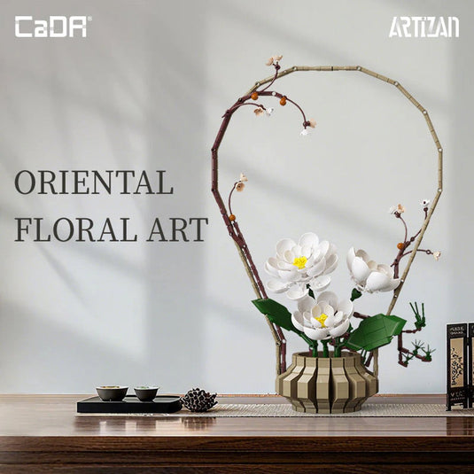 Cada artiste - florale - art : hiver - 990pcs.
