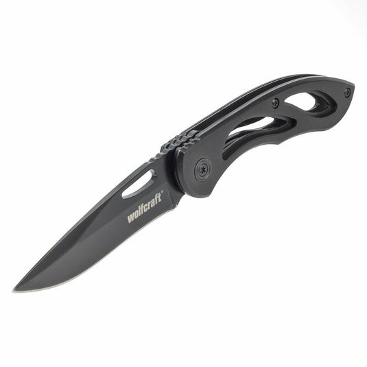 Wolfcraft - zakmes - vrijetijdsmes met uitklapbaar lemmet - 4288000