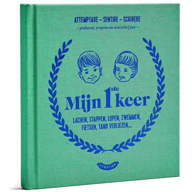Uitgeverij stratier - mijn eerste keer - invulboek - de wonderjaren