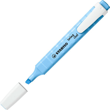 Stabilo swing cool pastel markeerstift - breezy blue