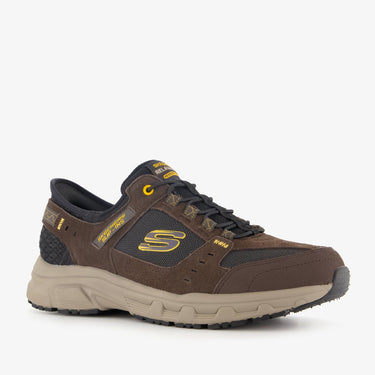 Skechers oak canyon - consistent winne heren wandelschoenen - bruin zwart