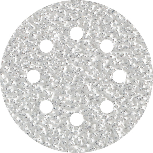 Wolfcraft - schuurpapier 125 mm korrel 40 - 25 stuks - voor excentrische schuurmachines - 1150100