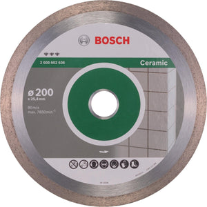 Bosch diamantschijf best ceramic 200 25,4