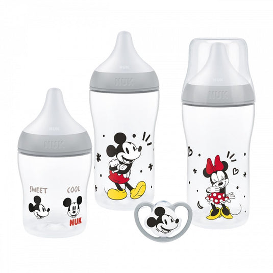 Nuk perfect match disney mickey mouse babyflessenset - babyfles
