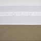 Meyco baby ruffle wieglaken - white - 75x100cm - 0.3 tog