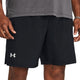 Under armour ua launch 7'' shorts heren sportbroek - zwart - wit