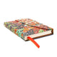 Paperblanks 2026 gaudi's sun (gaudi’s mosaics) mini 18-month horizontal hardcover flexi dayplanner 2025-2026 (wrap closure)