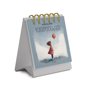 Bureauklapper 'knipoogjes'