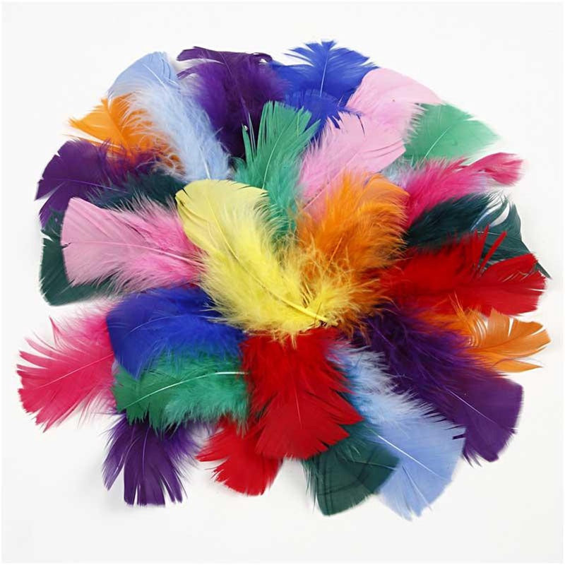 Load image into Gallery viewer, Creativ company veren in diverse kleuren 7-8cm, 50gr
