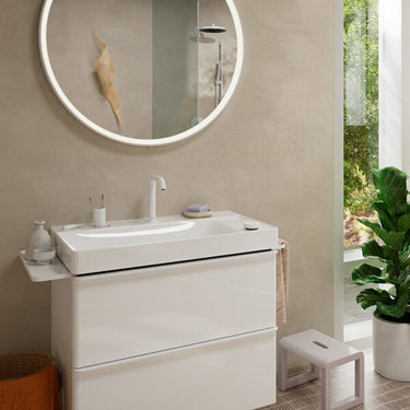 Hansgrohe tecturis s - wastafelkraan - coolstart energiebesparend - met waste - 150mm maat - chroom
