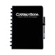 Correctbook a4 uitwisbaar notitieboek – herbruikbaar schrift – ink black zwart – gelinieerd – inclusief pen wisdoekje – aanvulbaar met extra pagina’s