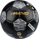 Avento voetbal - tic tactic - zwart - maat 5 - ø ca. 22 cm - extra sterk